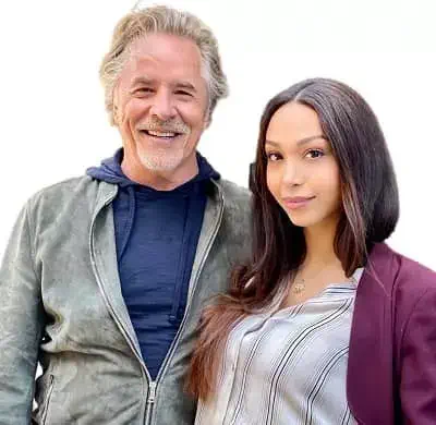 Alexia Garcia with her Don Johnson