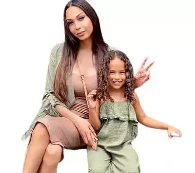 Alexia Garcia with her Niece
