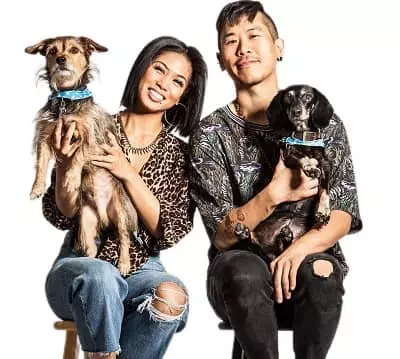 Lawrence Kao with wife Adele Joven Kao
