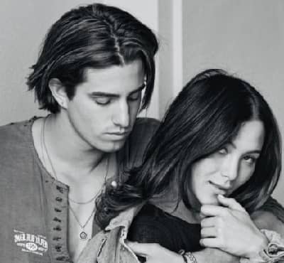 Fivel Stewart with ex-boyfriend Andrew Kai