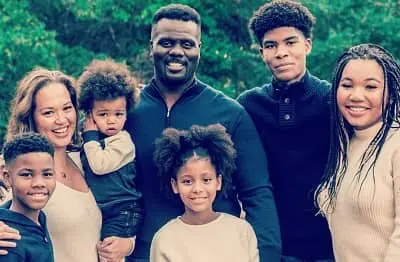 Danisha Danielle Wrighster With her Husband George Wrighster and children