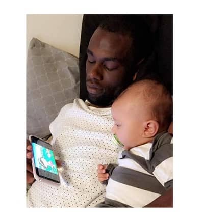 Tyre Nichols with his son