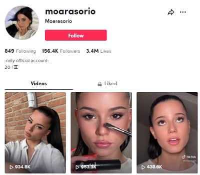 Moara Sorio Tiktok