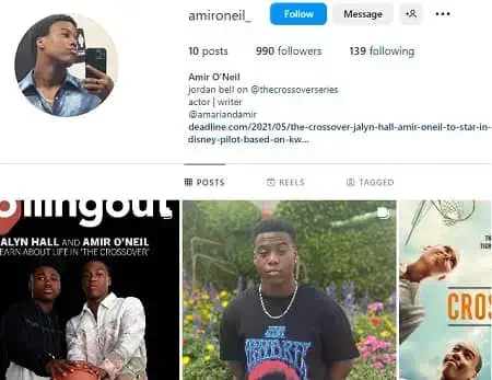 Amir O'Neil Instagram