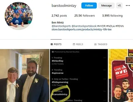 Ben Mintz Instagram
