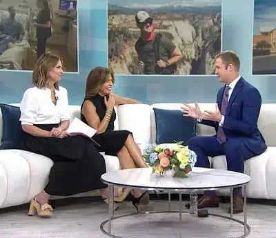 Morgan Chesky at Today Show Studio