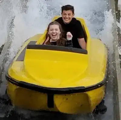 Sydney Taylor with brother Colin Wilkinson