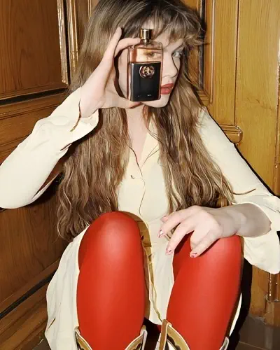 Alva Bratt Promoting Gucci
