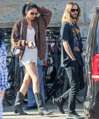 Jared leto with Thet Thinn