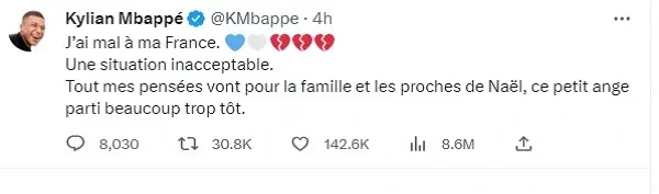 Kylian Mbappé on Nael M