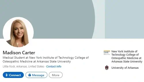 Madison Carter LinkedIn