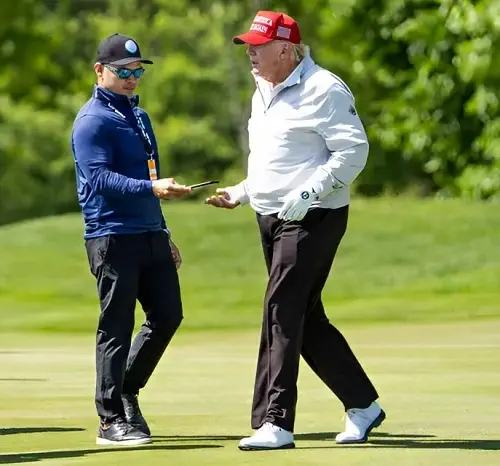 Walt Nauta With Donald Trump