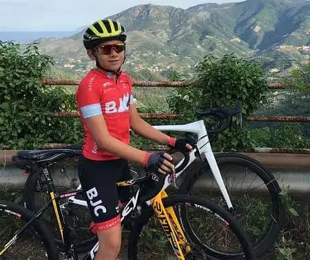 Cyclist Magnus White