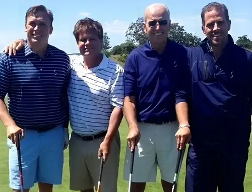 Devon Archer with Joe Biden and Hunter Biden