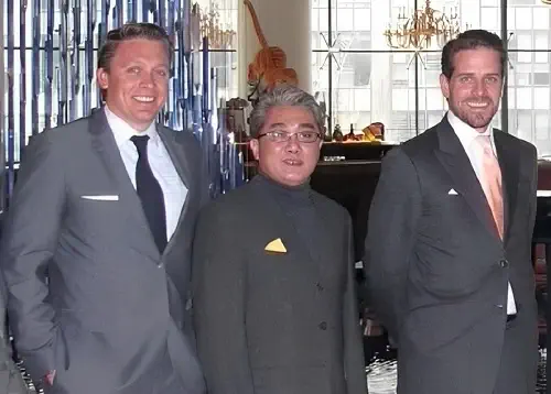 Devon Archer with business partners