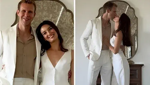Emily Mariko with husband Matt Rickard