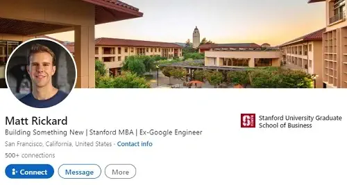 Matt Rickard LinkedIn