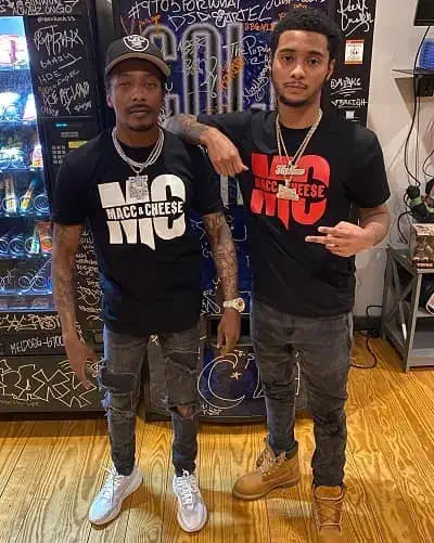 Yng Cheese father Gillie Da Kid and brother TR3Y SEVEN7️
