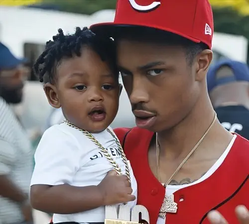 Yng Cheese with son Chedda