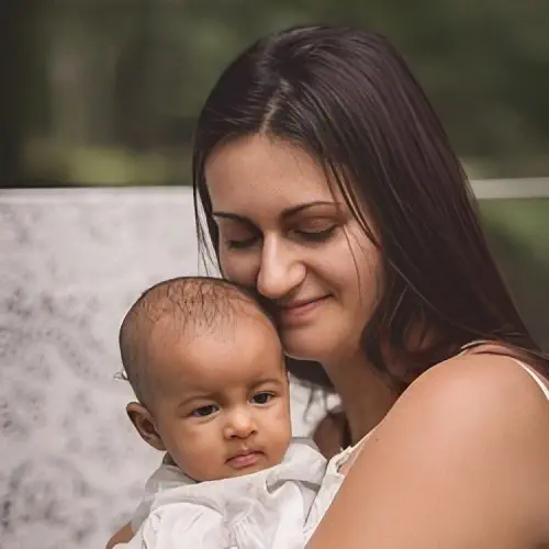 Alix Dorsainvil and her daughter