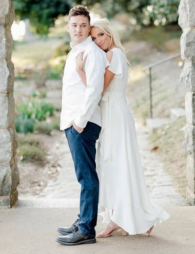 Chris Rooney with wife Emily Rooney