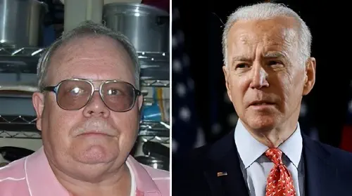 Craig Robertson and Joe Biden
