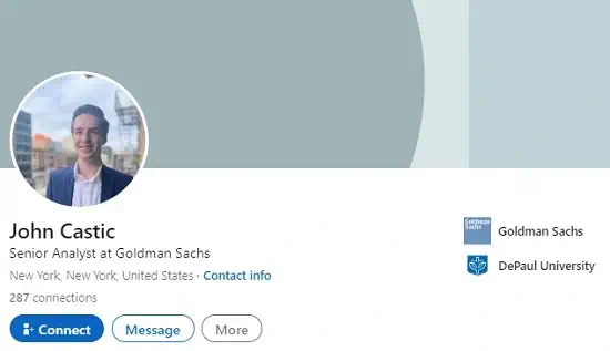 John Castic LinkedIn