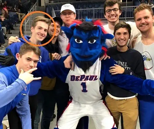 John Castic graduated at DePaul