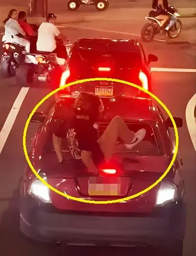 Cody Heron Jumped on Nikki Bullock Car