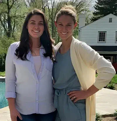 Kylie McDevitt with sister Aubrey