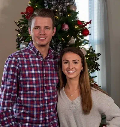 Ryan Fournier with his girlfriend