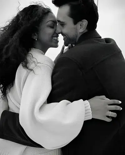 Corrine Foxx with Joe Hooten