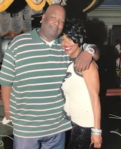 Anthony Big Jook Mims with mother Geraldine Jerri Mims