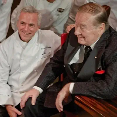 David Bouley with Sirio Maccioni