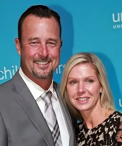 Stacy Wakefield with Timothy Wakefield