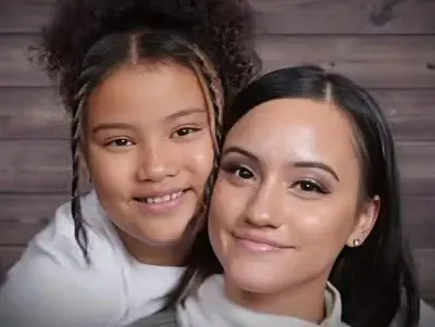 Chasity Nunez with daughter Zella Nunez